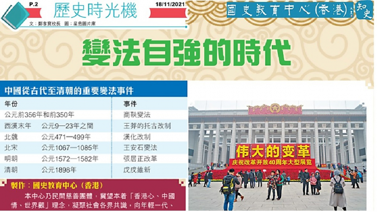變法自強的時代