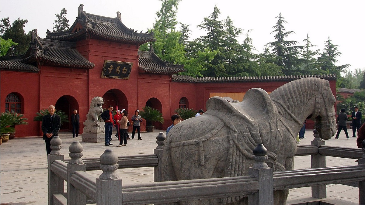 中國最早的佛寺——白馬寺