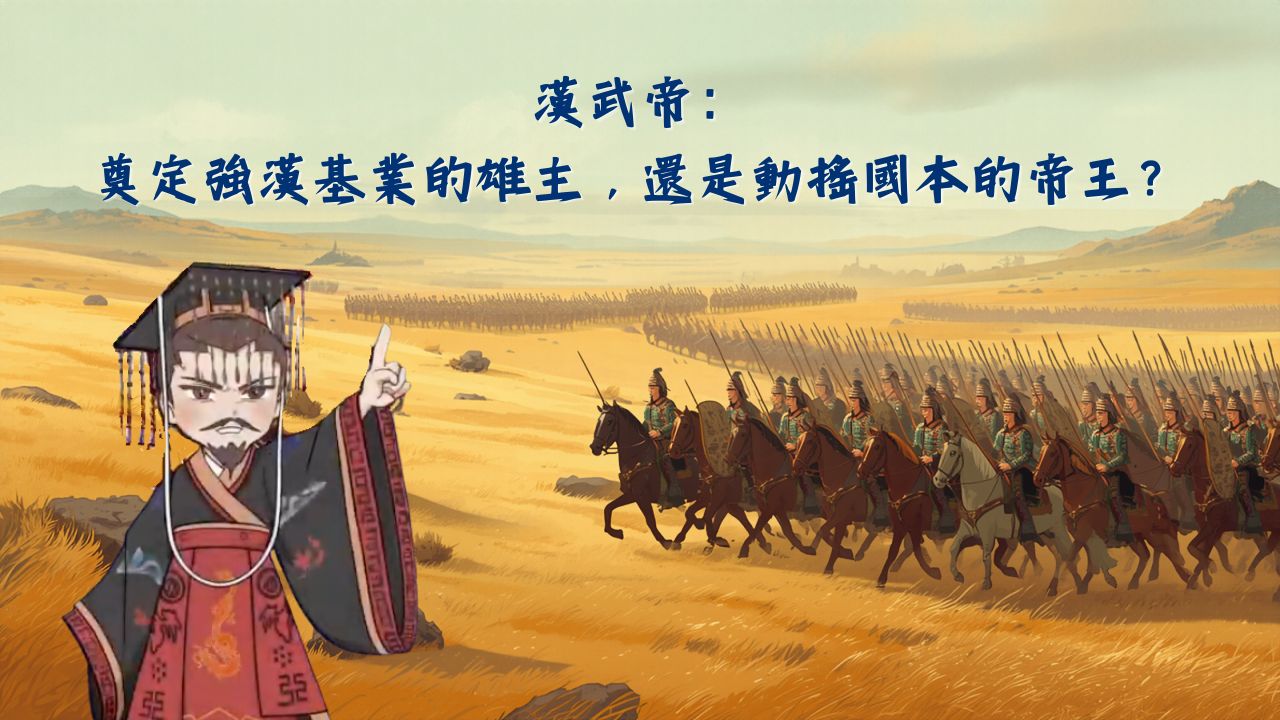 漢武帝：奠定強漢基業的雄主，還是動搖國本的帝王？